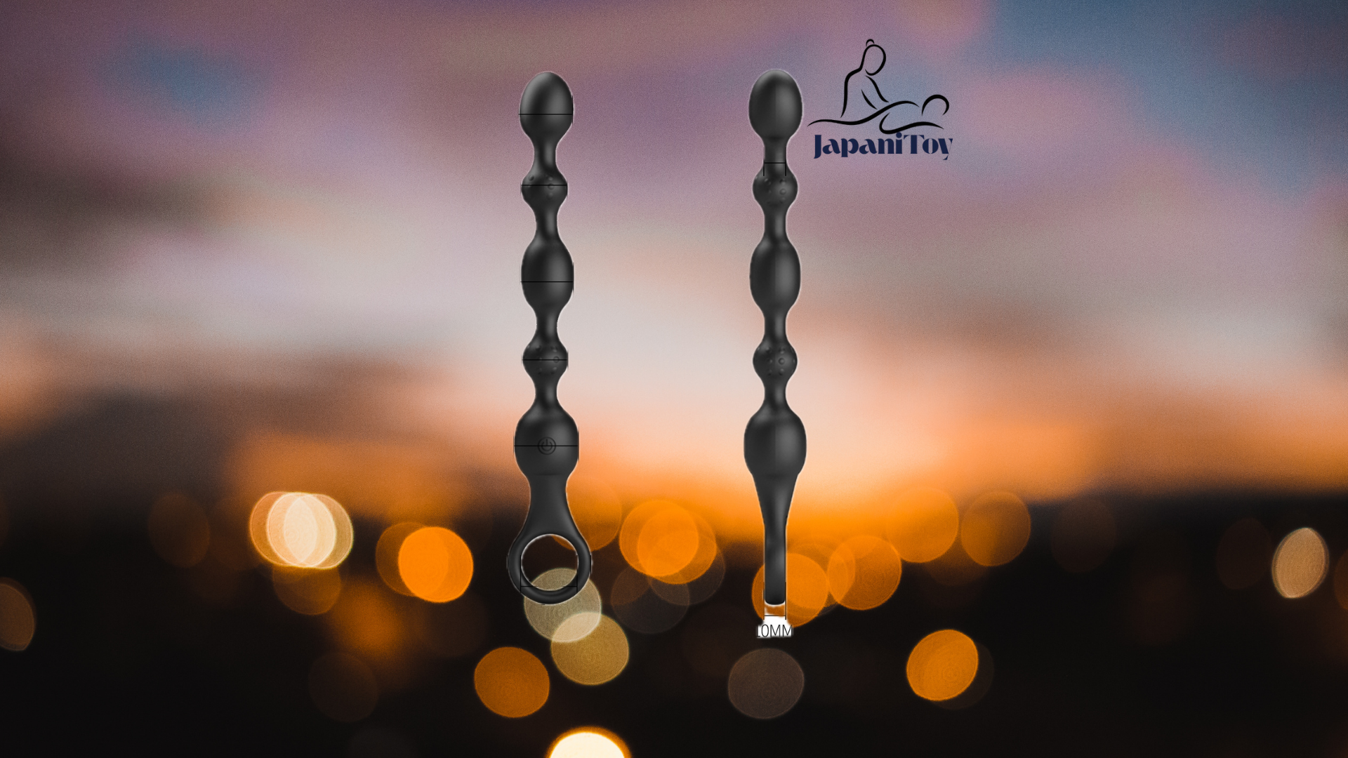 10-Function Beaded Anal Vibrator