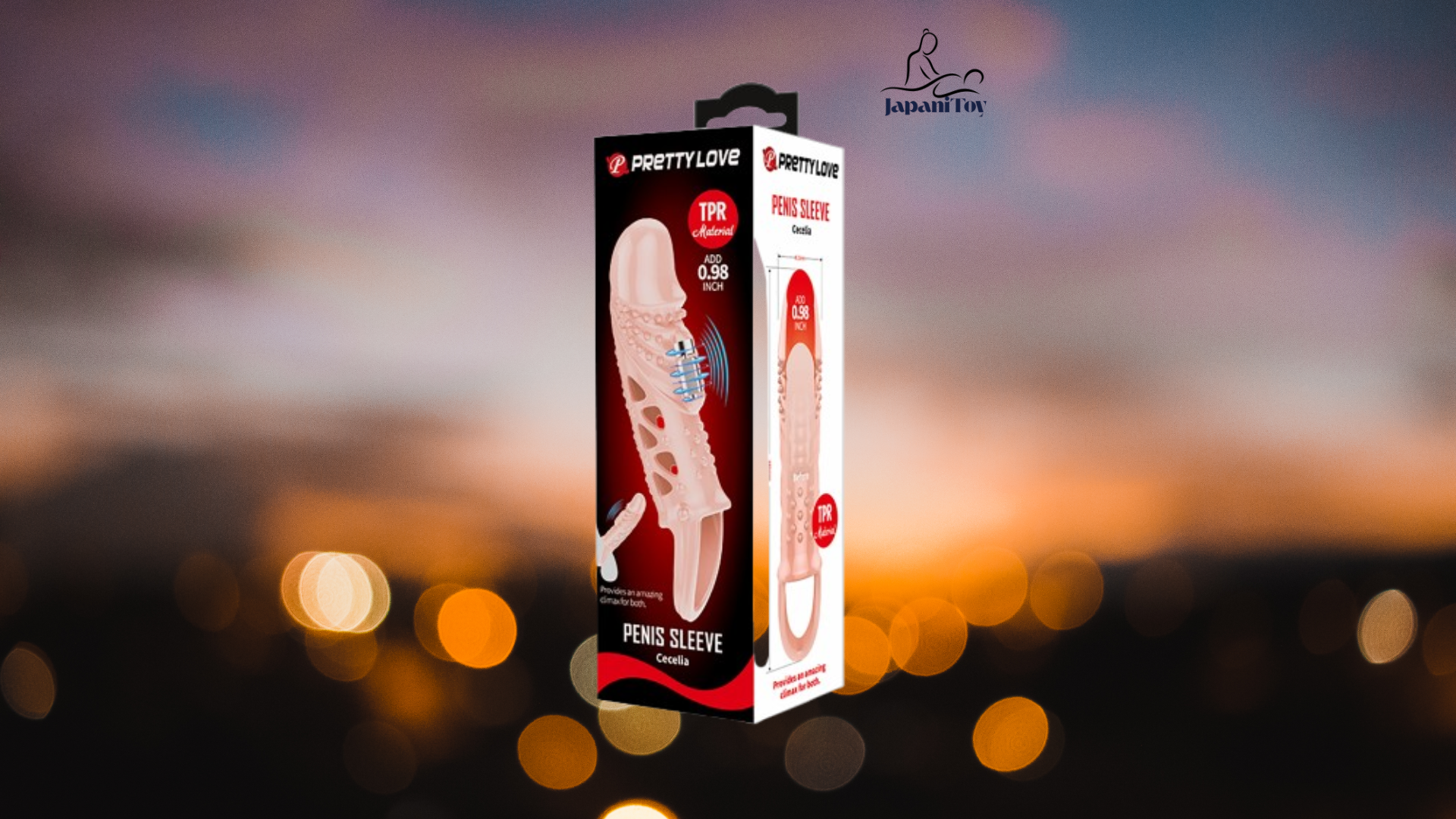 Textured Silicone Sleeve Enhancer